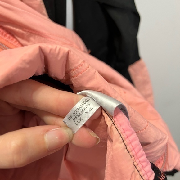 Calvin Klein Performance Women’s Pink Black Slick Full Zip Athletic Jacket - Picture 10 of 14